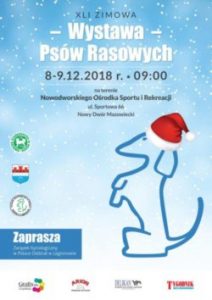 Read more about the article XLI Zimowa Wystawa Psów Rasowych 🇵🇱 NDM 8-9.12.2018