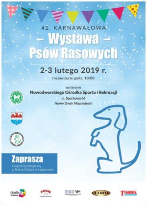 You are currently viewing 42 KarnawaÅ‚owa Wystawa PsÃ³w Rasowych ðŸ‡µðŸ‡± NDM 2-3.02.2019